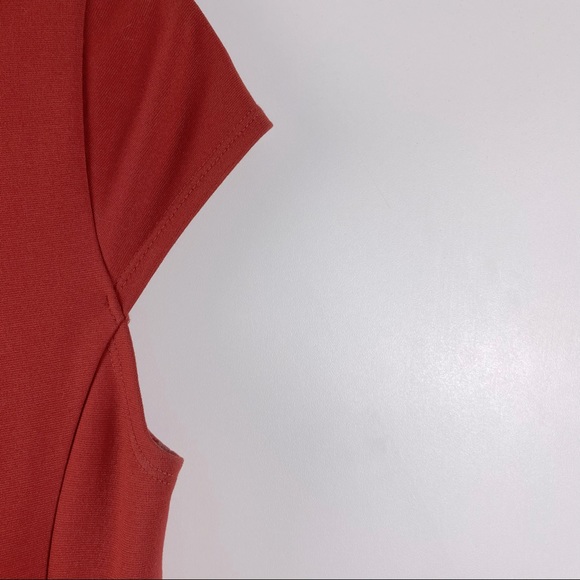 Madewell Ponte Screenplay Midi-Dress Size Small - Picture 4 of 6